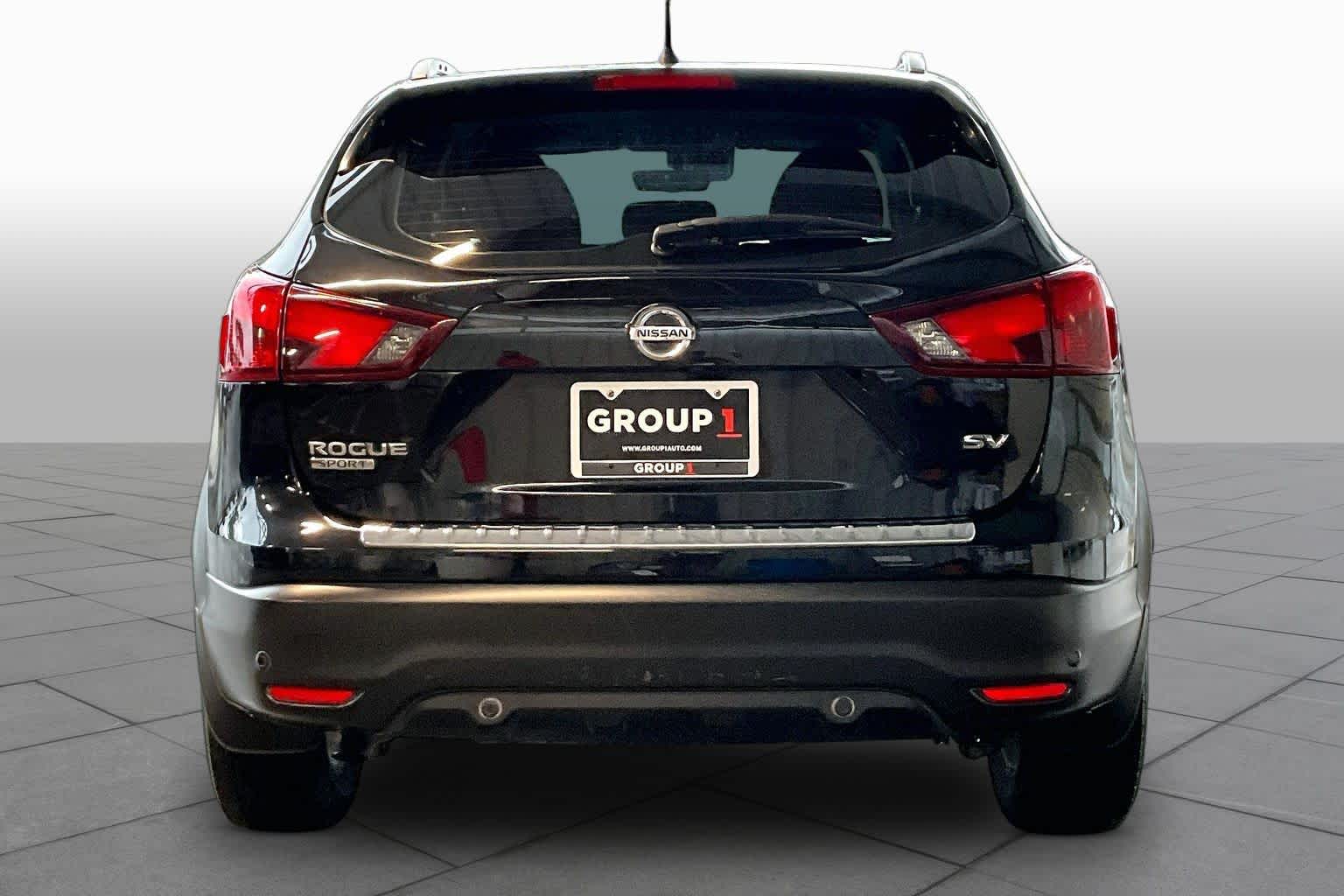2019 Nissan Rogue Sport SV Magnetic Black Pearl at HGreg Houston