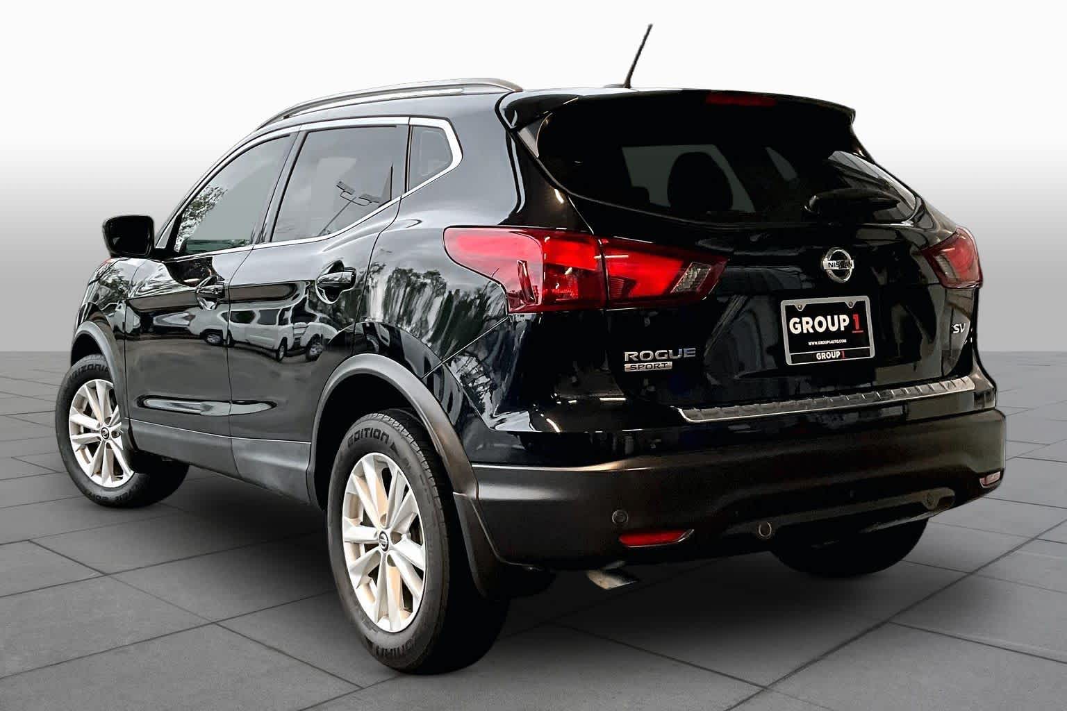 2019 Nissan Rogue Sport SV Magnetic Black Pearl at HGreg Houston