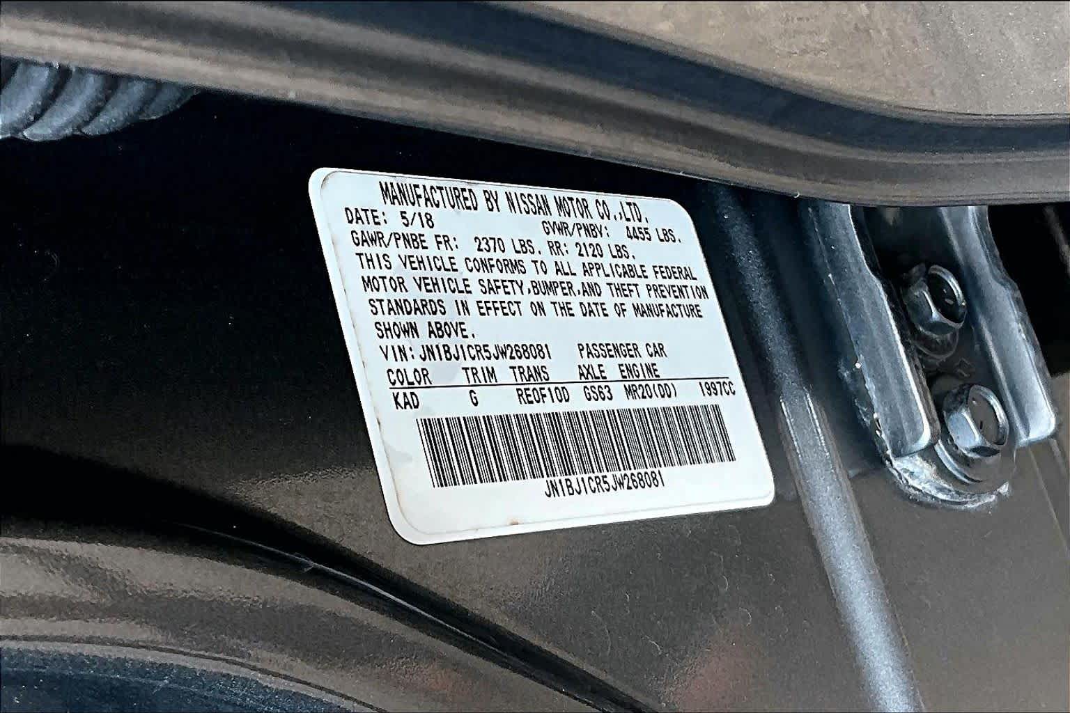 2018 Nissan Rogue Sport S Gun Metallic at AutoNation USA Katy