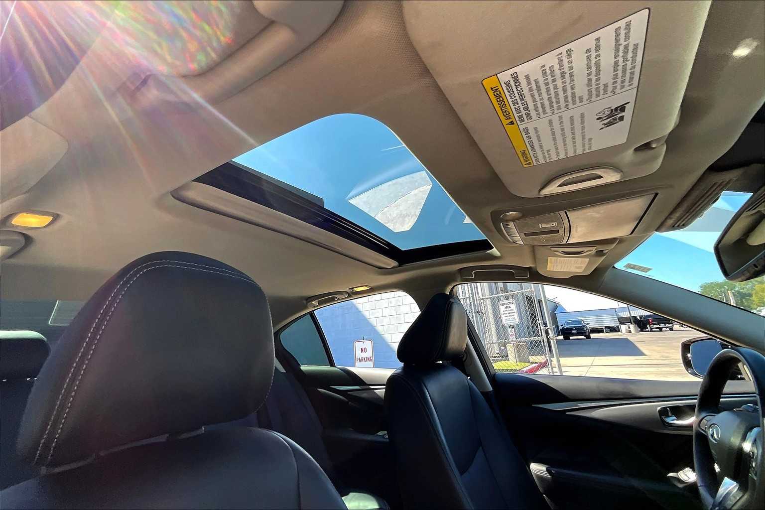 2024 INFINITI Q50 LUXE Black Obsidian at BMW of West Houston