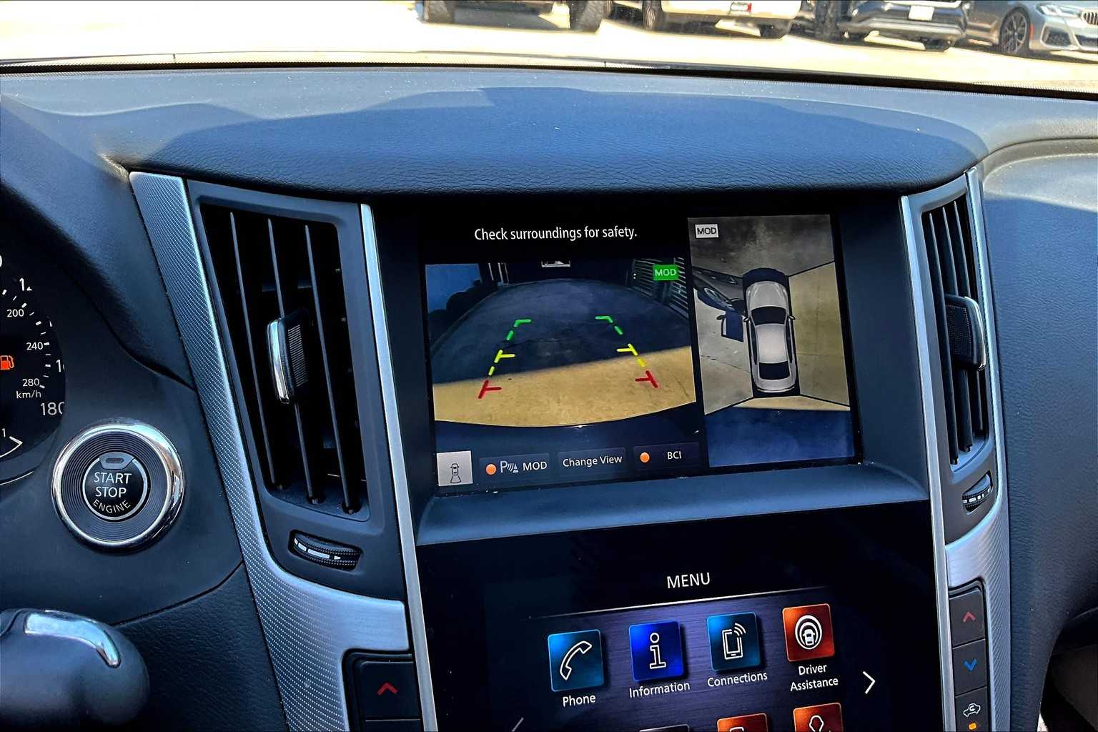 2024 INFINITI Q50 LUXE Black Obsidian at BMW of West Houston