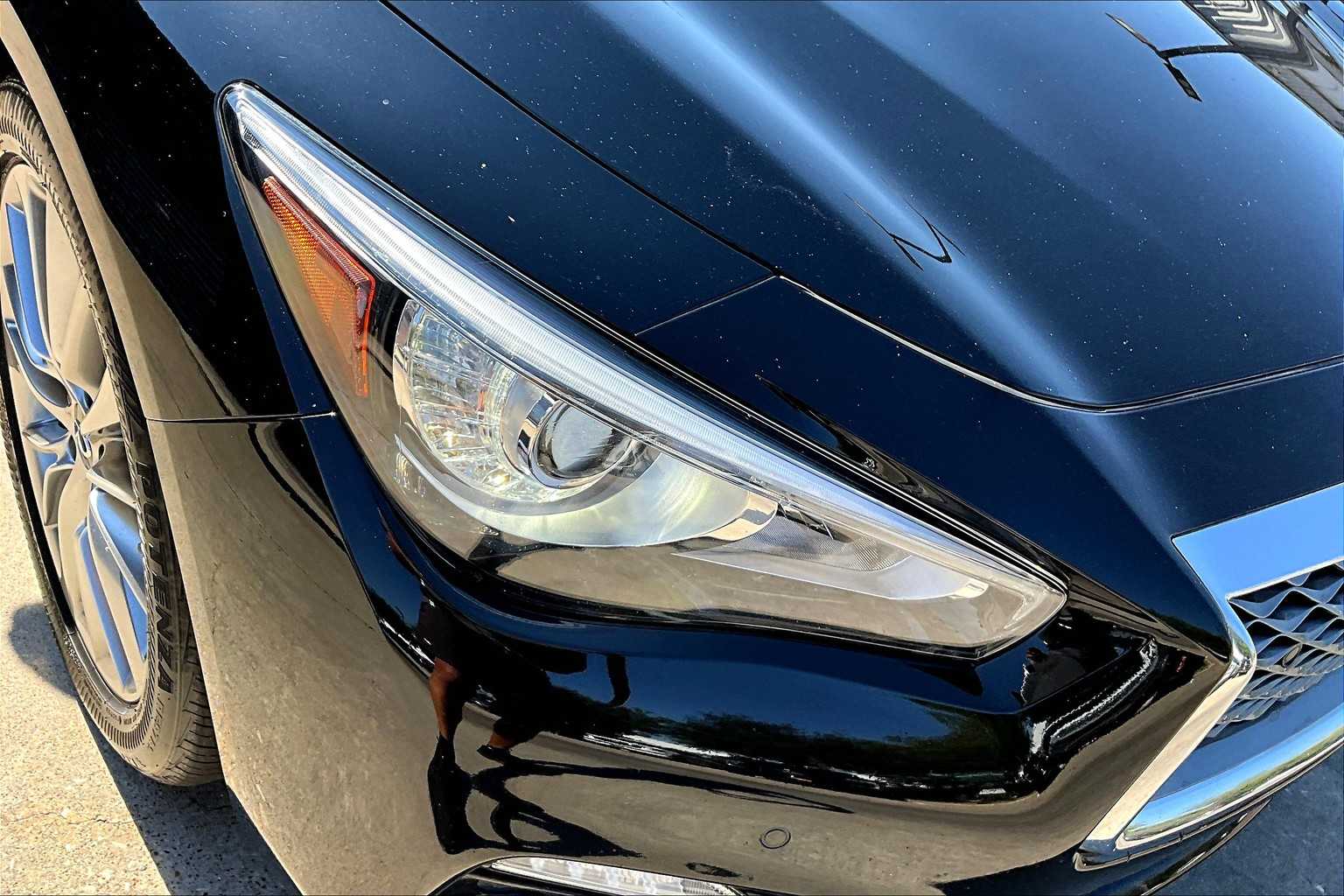2024 INFINITI Q50 LUXE Black Obsidian at BMW of West Houston