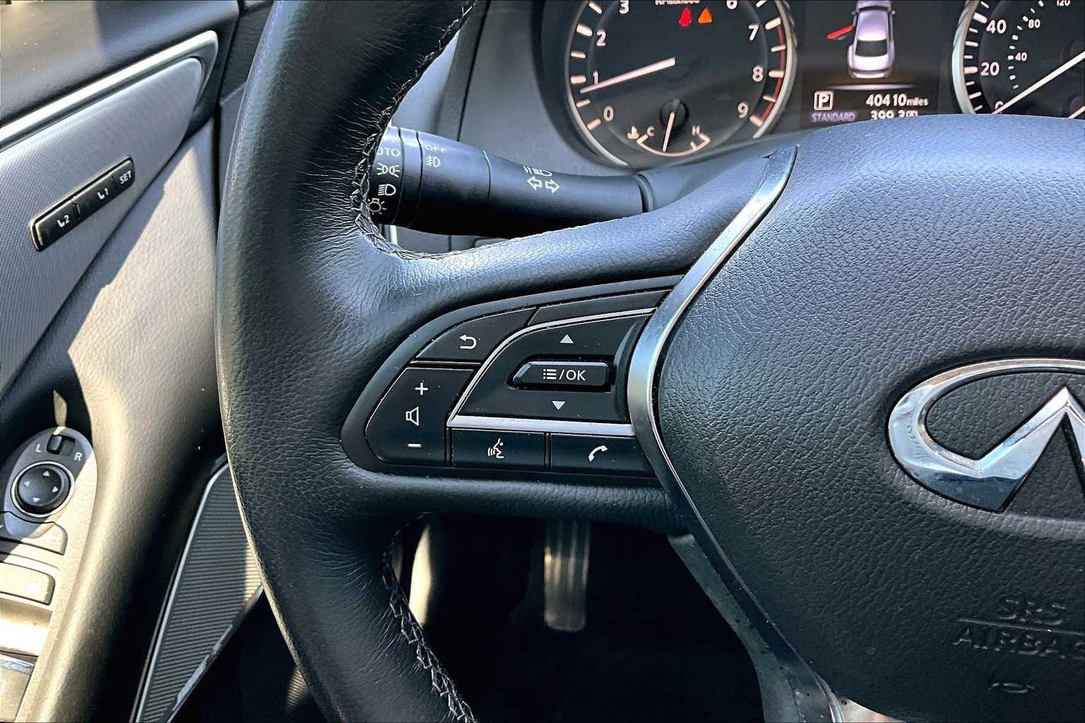 2024 INFINITI Q50 LUXE Black Obsidian at BMW of West Houston