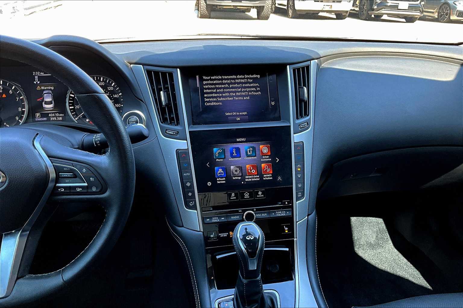 2024 INFINITI Q50 LUXE Black Obsidian at BMW of West Houston