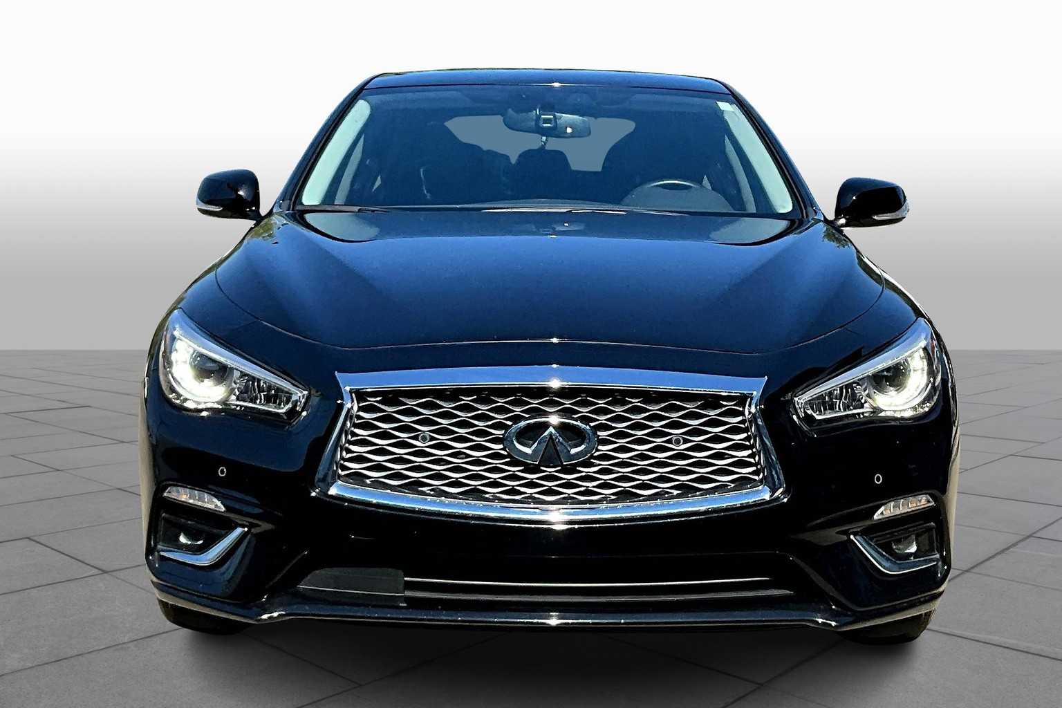 2024 INFINITI Q50 LUXE Black Obsidian at BMW of West Houston