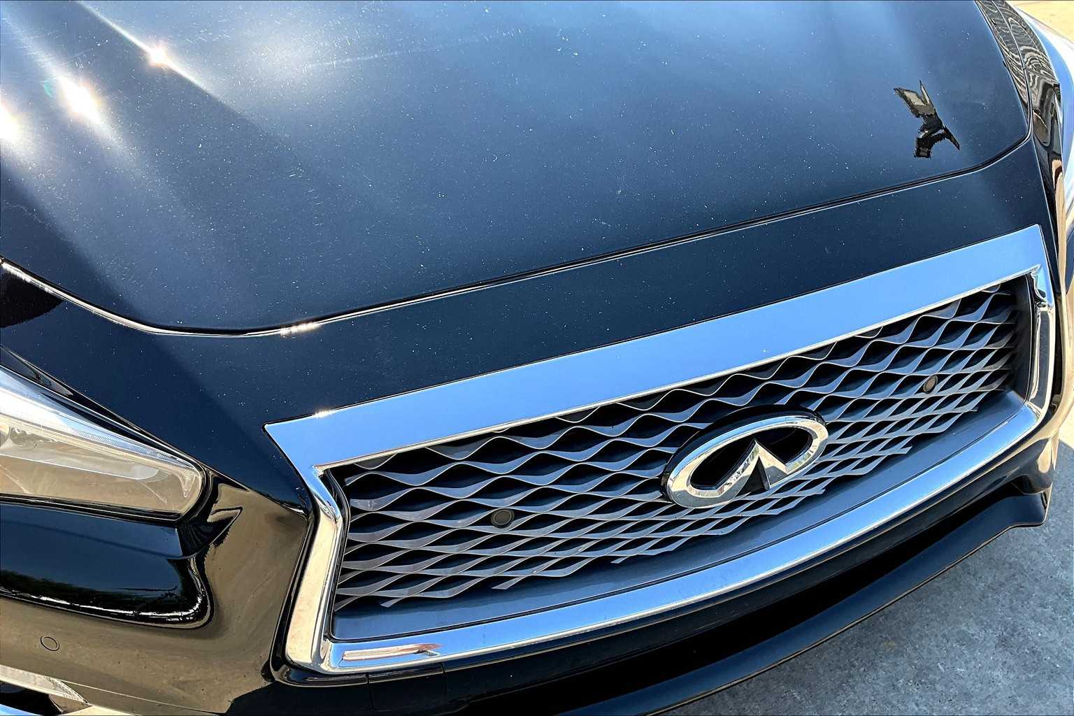 2024 INFINITI Q50 LUXE Black Obsidian at BMW of West Houston