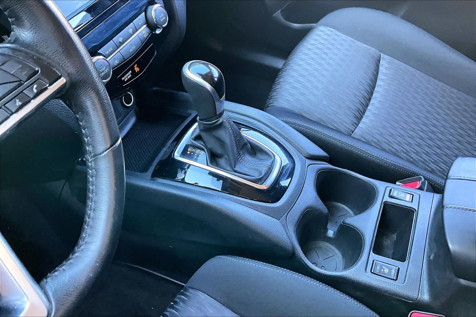 2019 Nissan Rogue SV Caspian Blue Metallic at Texan GMC Buick