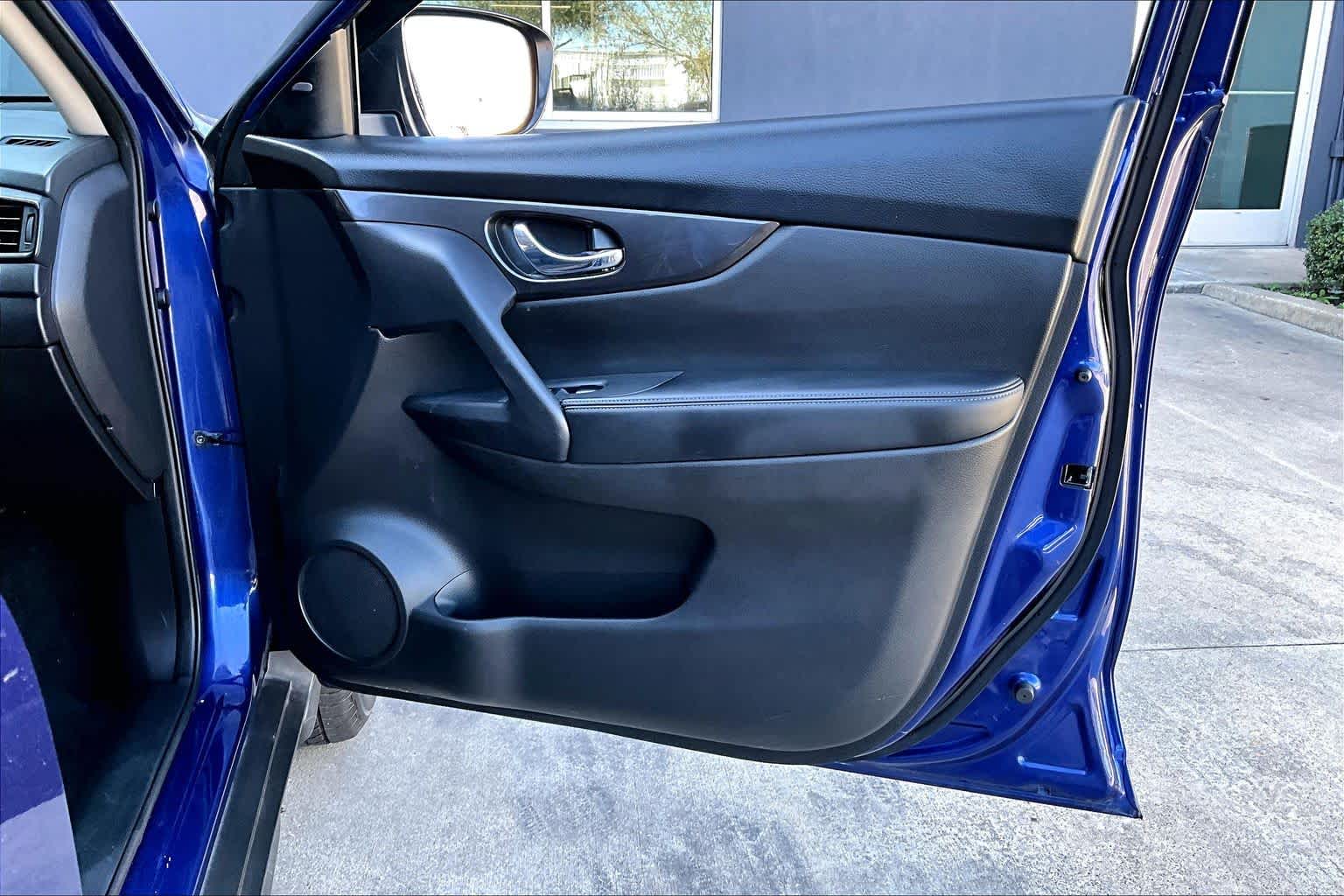 2019 Nissan Rogue SV Caspian Blue Metallic at Texan GMC Buick