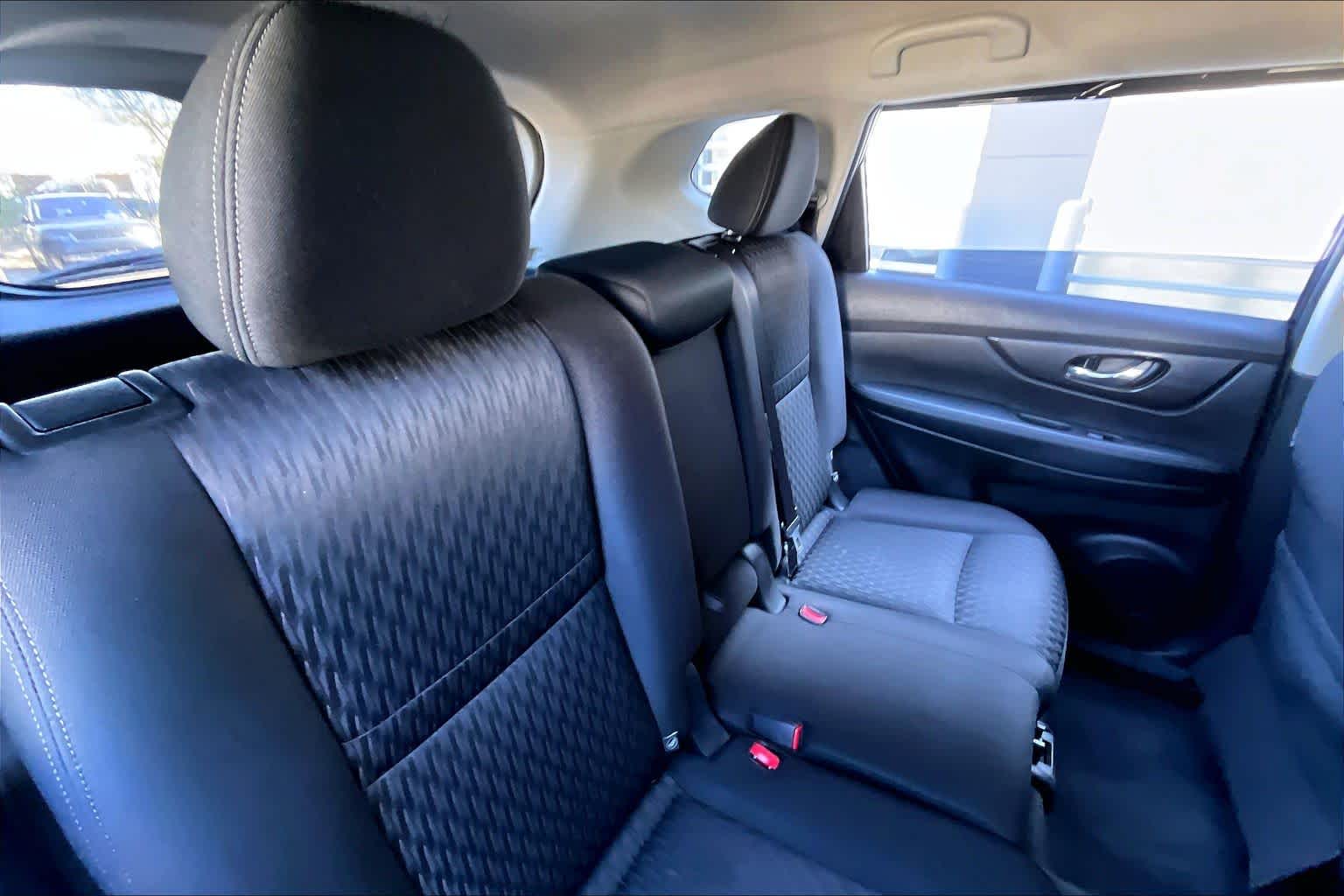 2019 Nissan Rogue SV Caspian Blue Metallic at Texan GMC Buick