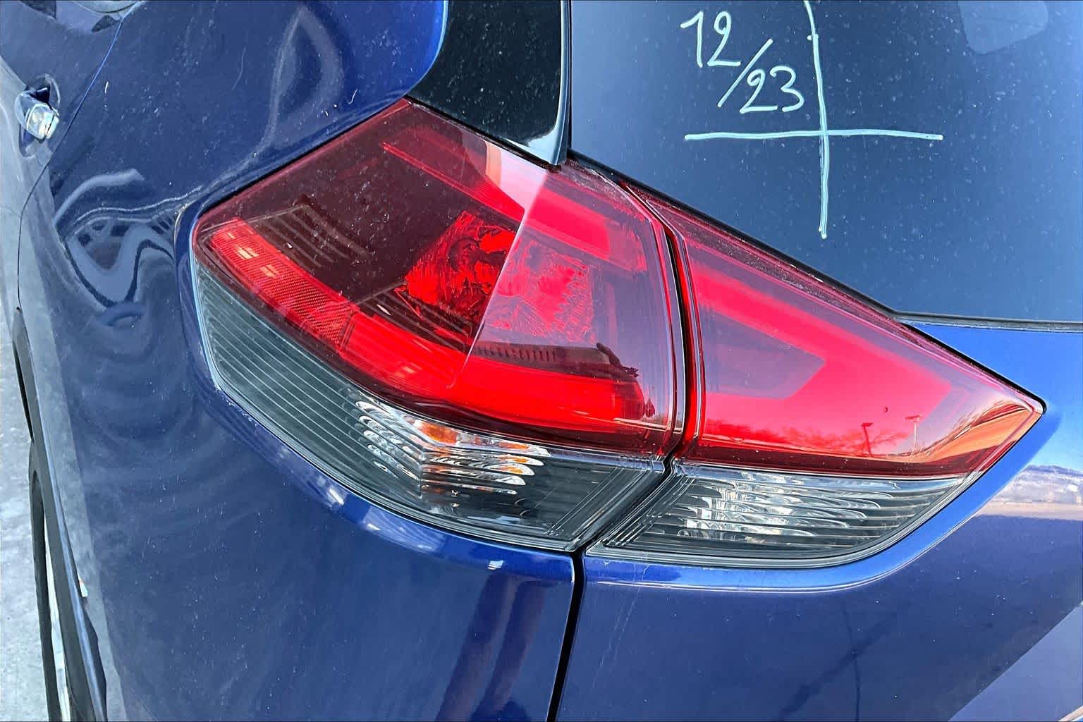 2019 Nissan Rogue SV Caspian Blue Metallic at Texan GMC Buick