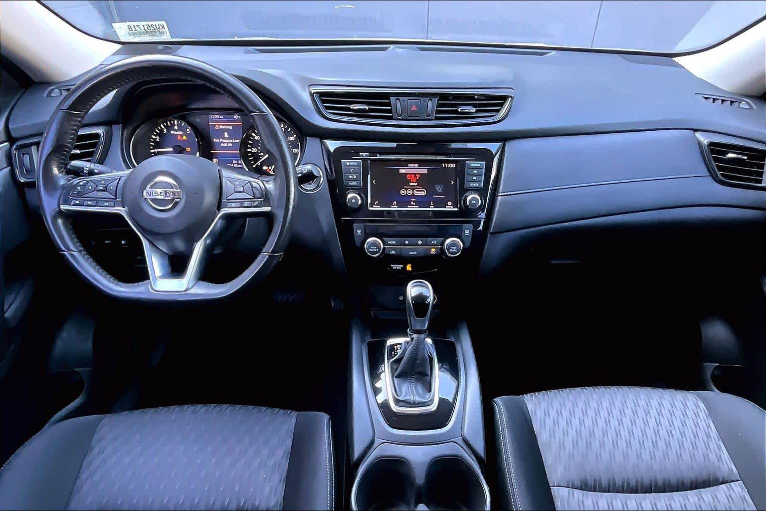 2019 Nissan Rogue SV Caspian Blue Metallic at Texan GMC Buick