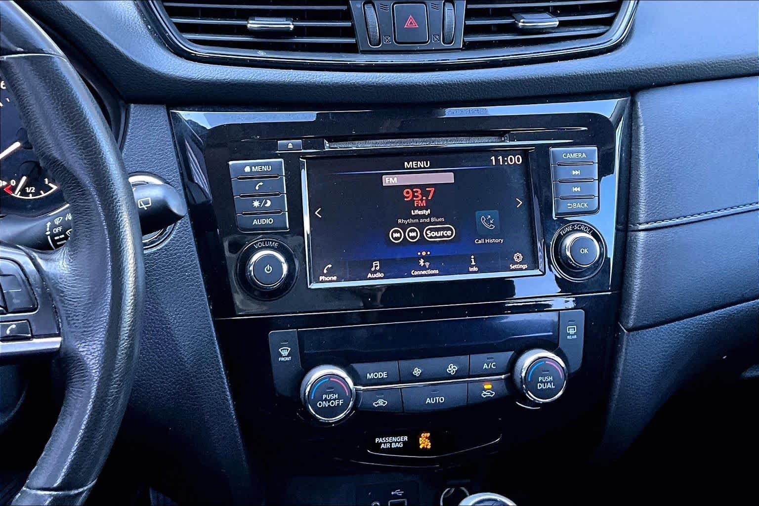 2019 Nissan Rogue SV Caspian Blue Metallic at Texan GMC Buick