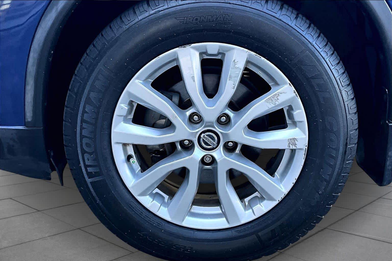 2019 Nissan Rogue SV Caspian Blue Metallic at Texan GMC Buick