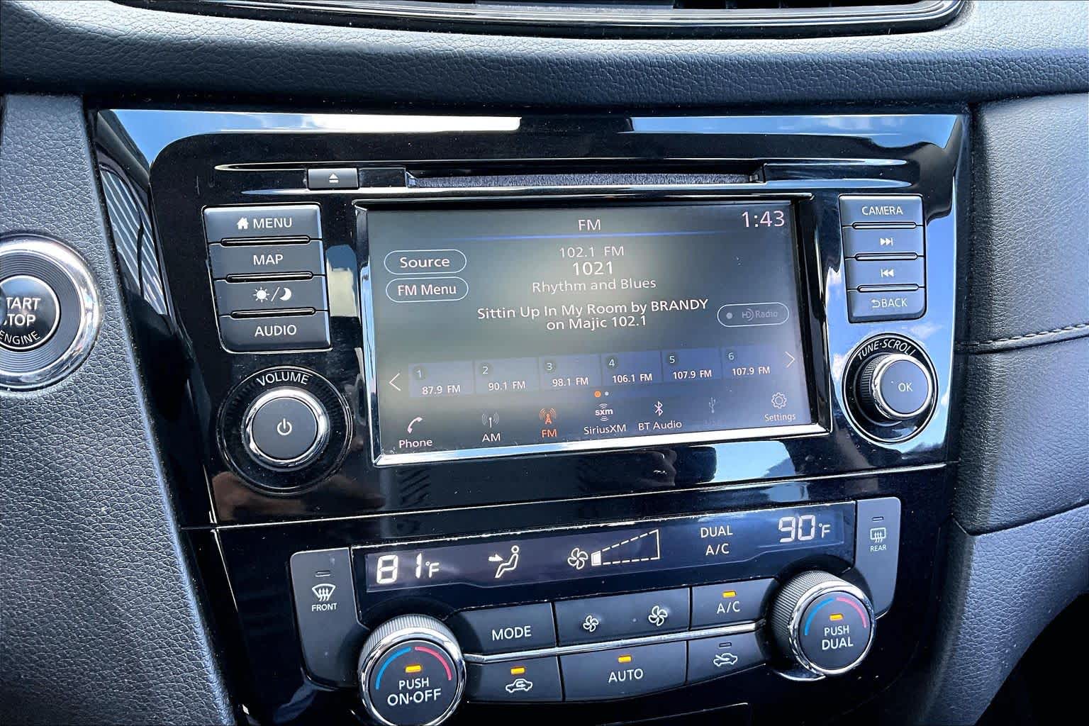 2019 Nissan Rogue SV Magnetic Black Pearl at Sterling McCall Nissan