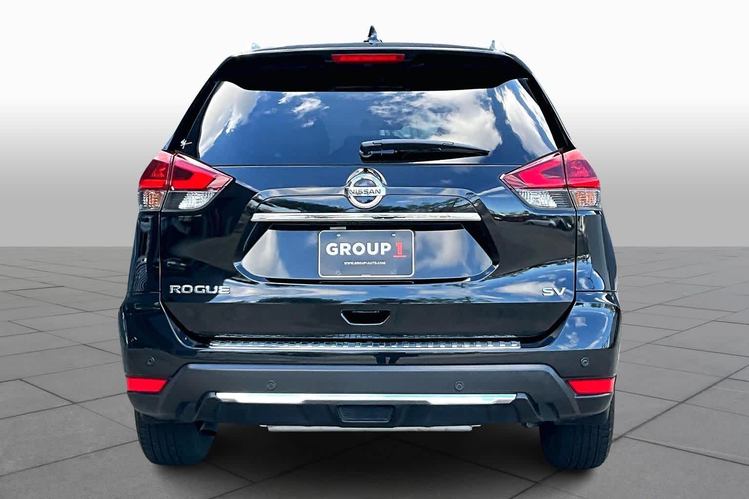2019 Nissan Rogue SV Magnetic Black Pearl at Sterling McCall Nissan