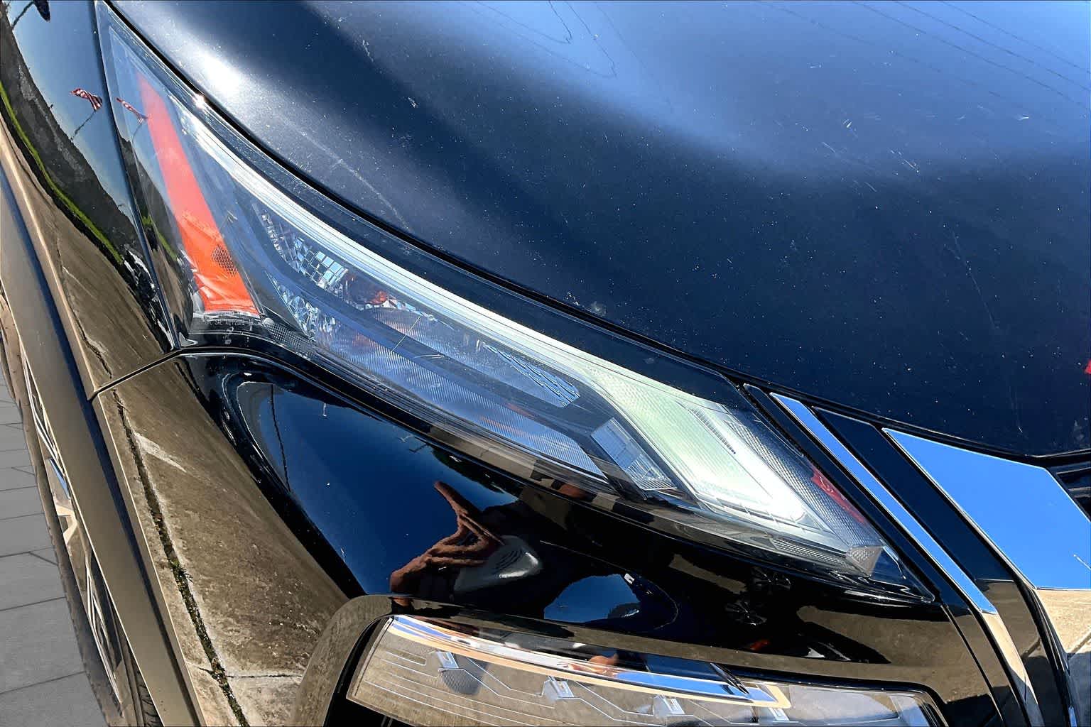 2021 Nissan Rogue SV Super Black at Beck & Masten Kia