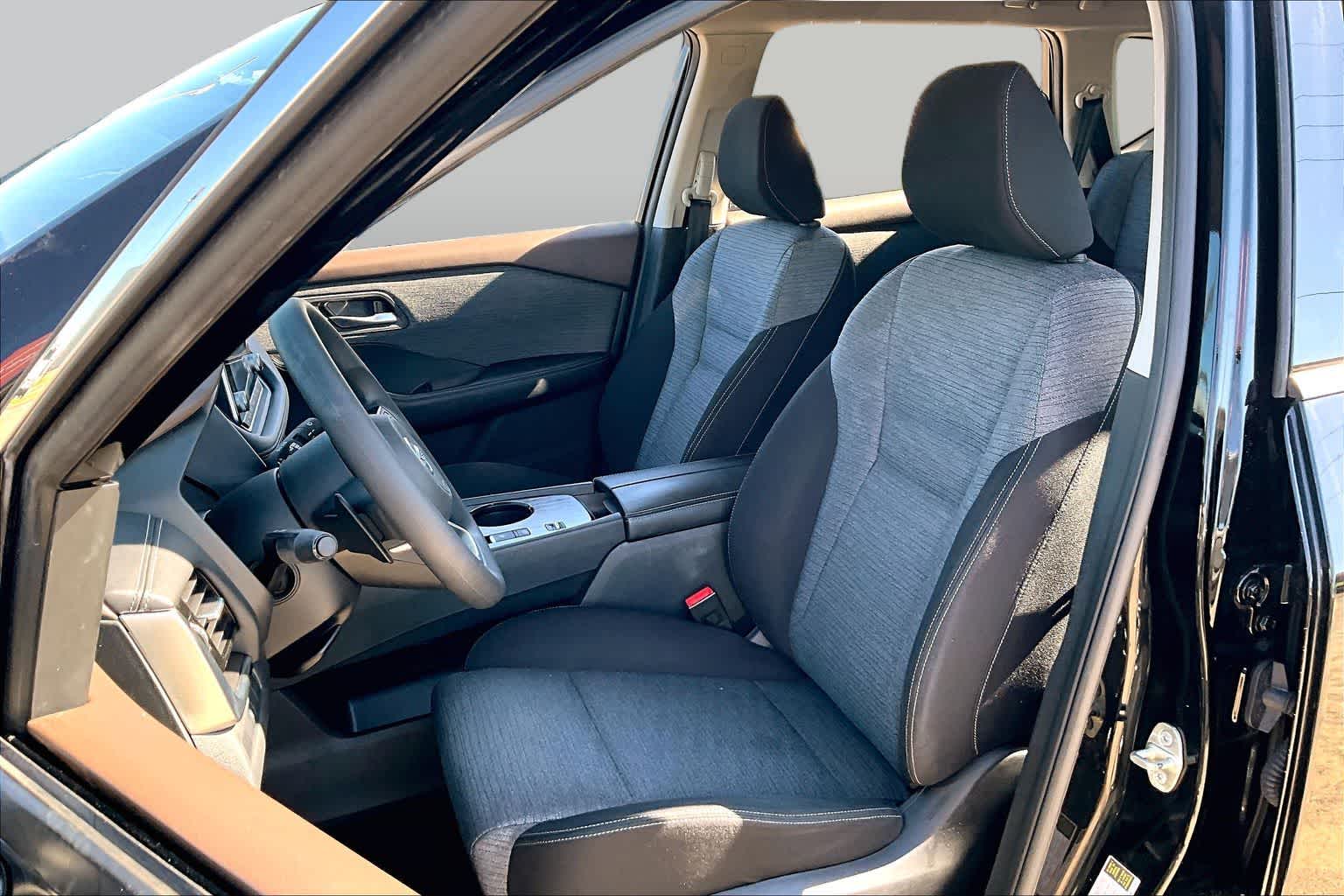 2021 Nissan Rogue SV Super Black at Beck & Masten Kia