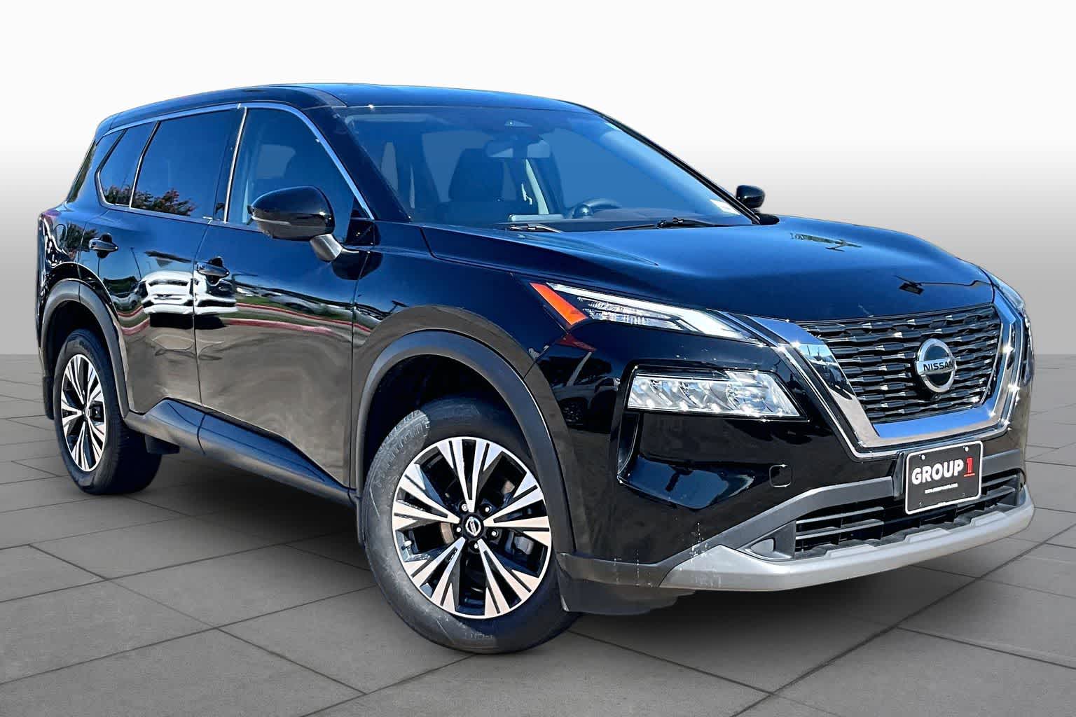 2021 Nissan Rogue SV Super Black at Beck & Masten Kia