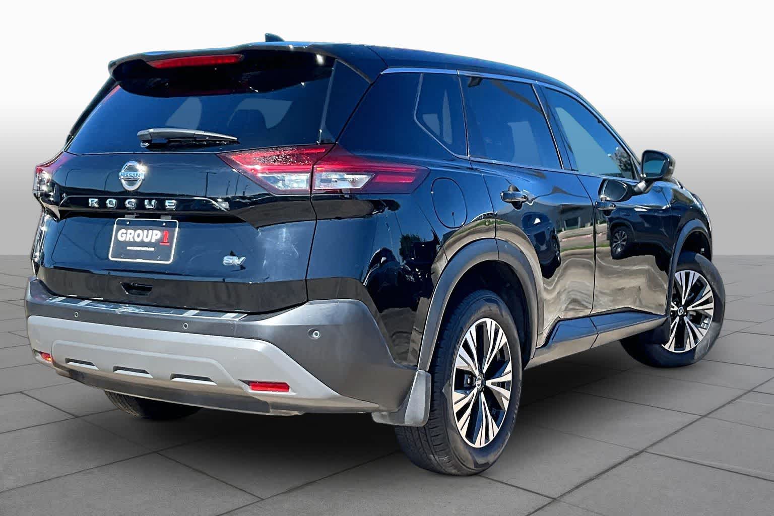 2021 Nissan Rogue SV Super Black at Beck & Masten Kia