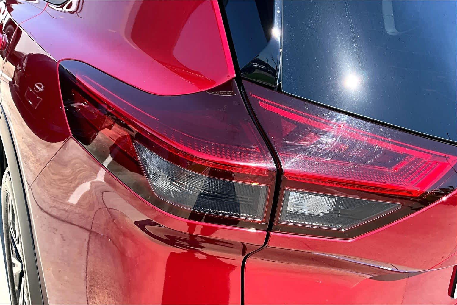 2021 Nissan Rogue SV Scarlet Ember Tintcoat at Tomball Chrysler Dodge Jeep Ram