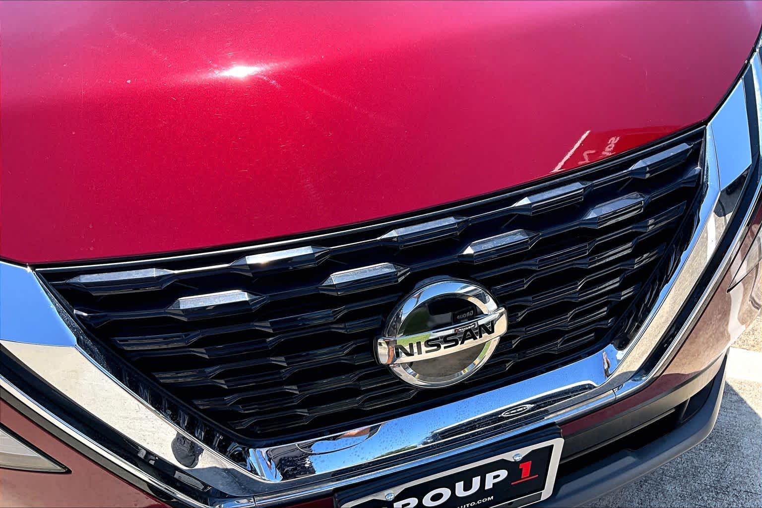 2021 Nissan Rogue SV Scarlet Ember Tintcoat at Tomball Chrysler Dodge Jeep Ram