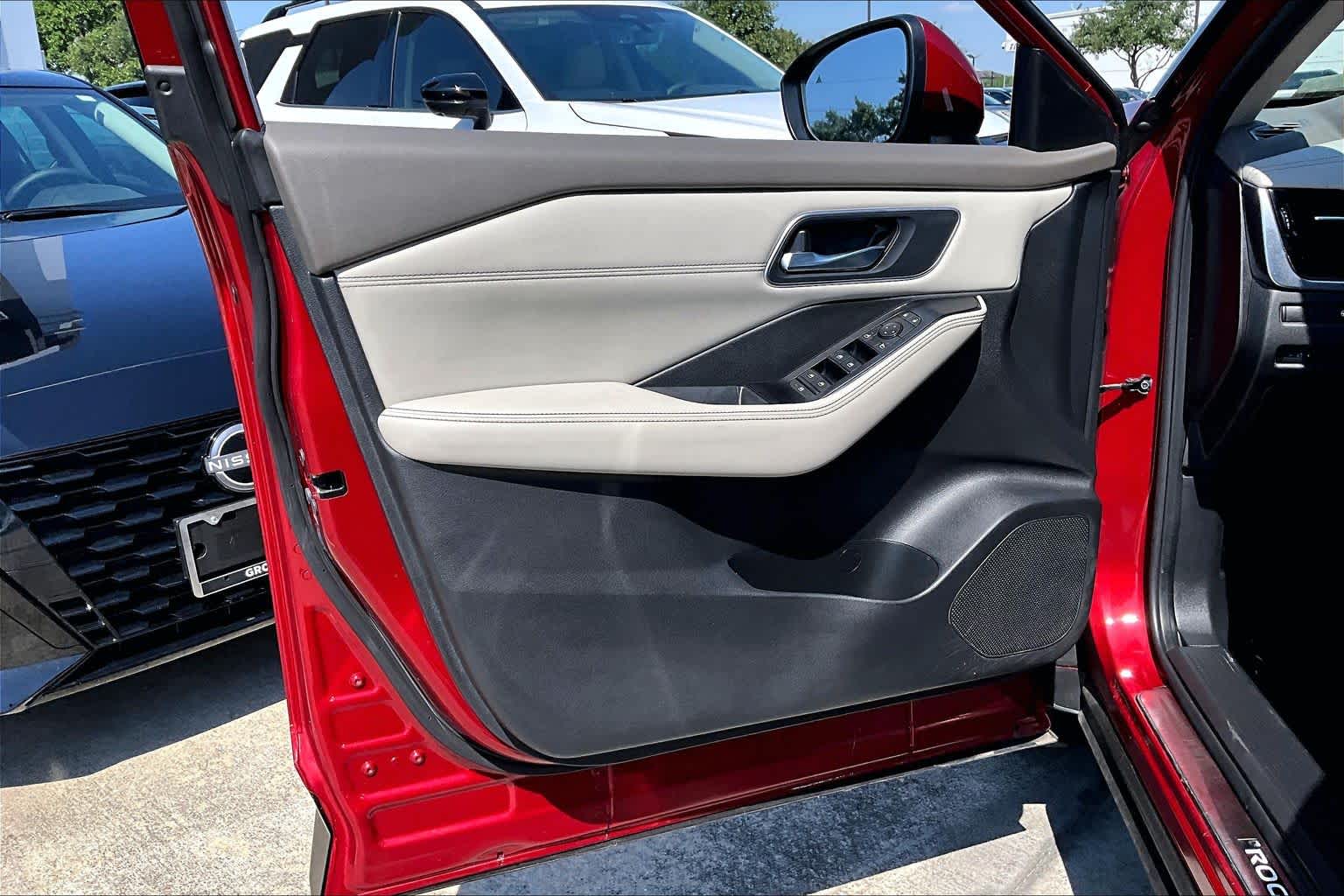 2021 Nissan Rogue SV Scarlet Ember Tintcoat at Tomball Chrysler Dodge Jeep Ram
