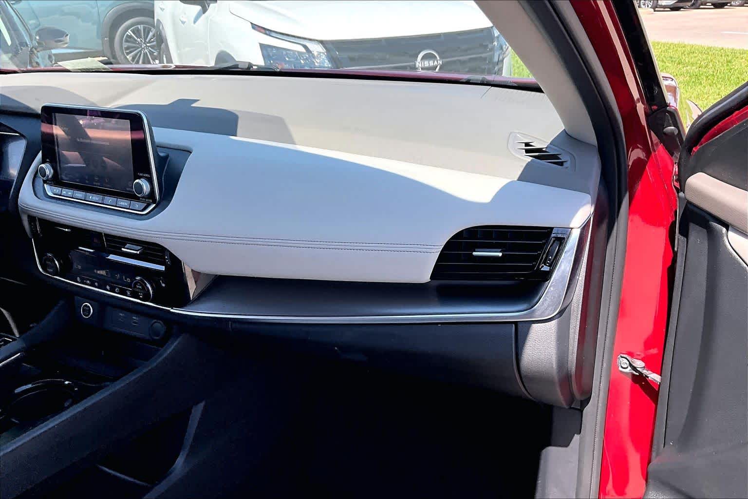 2021 Nissan Rogue SV Scarlet Ember Tintcoat at Tomball Chrysler Dodge Jeep Ram