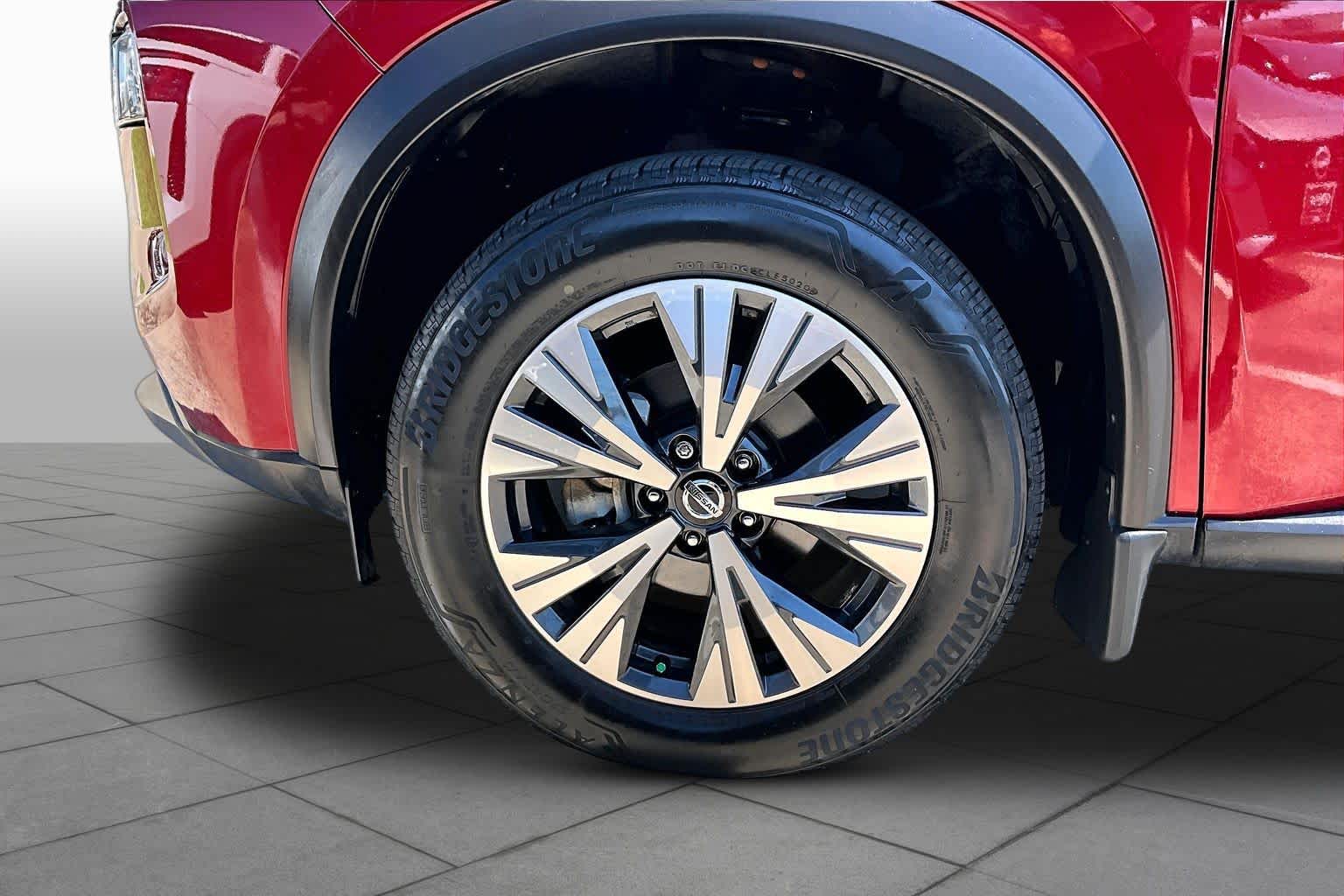 2021 Nissan Rogue SV Scarlet Ember Tintcoat at Tomball Chrysler Dodge Jeep Ram