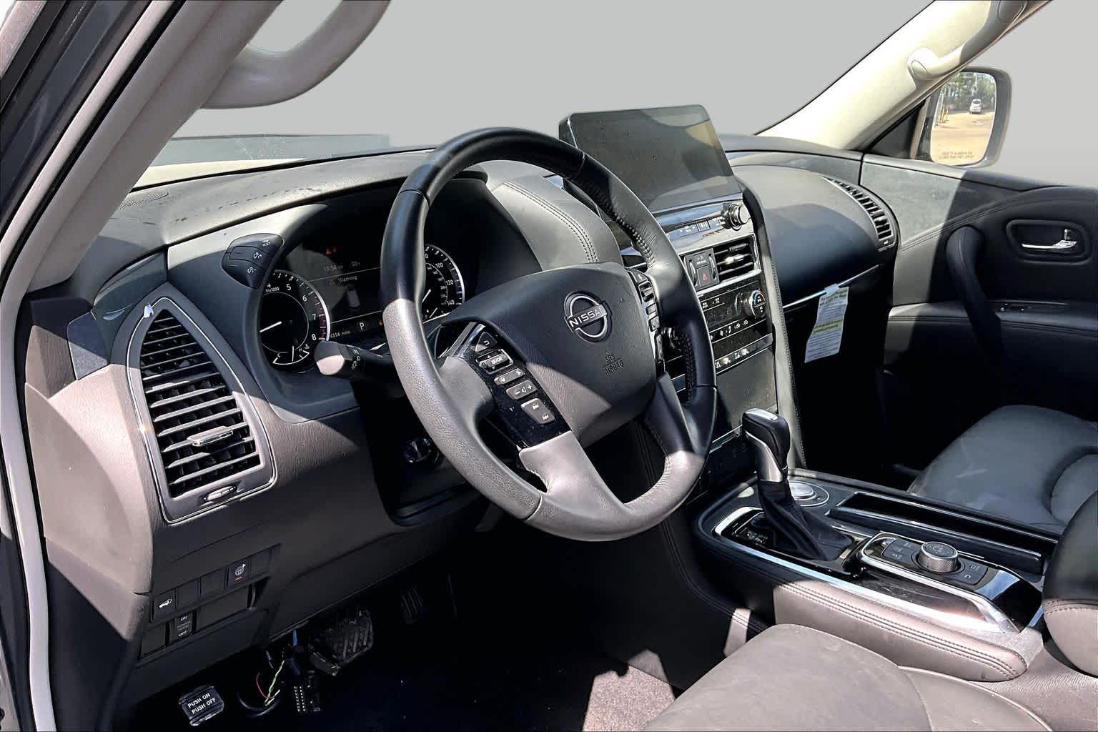 2022 Nissan Armada SV Gun Metallic at Sterling McCall Nissan