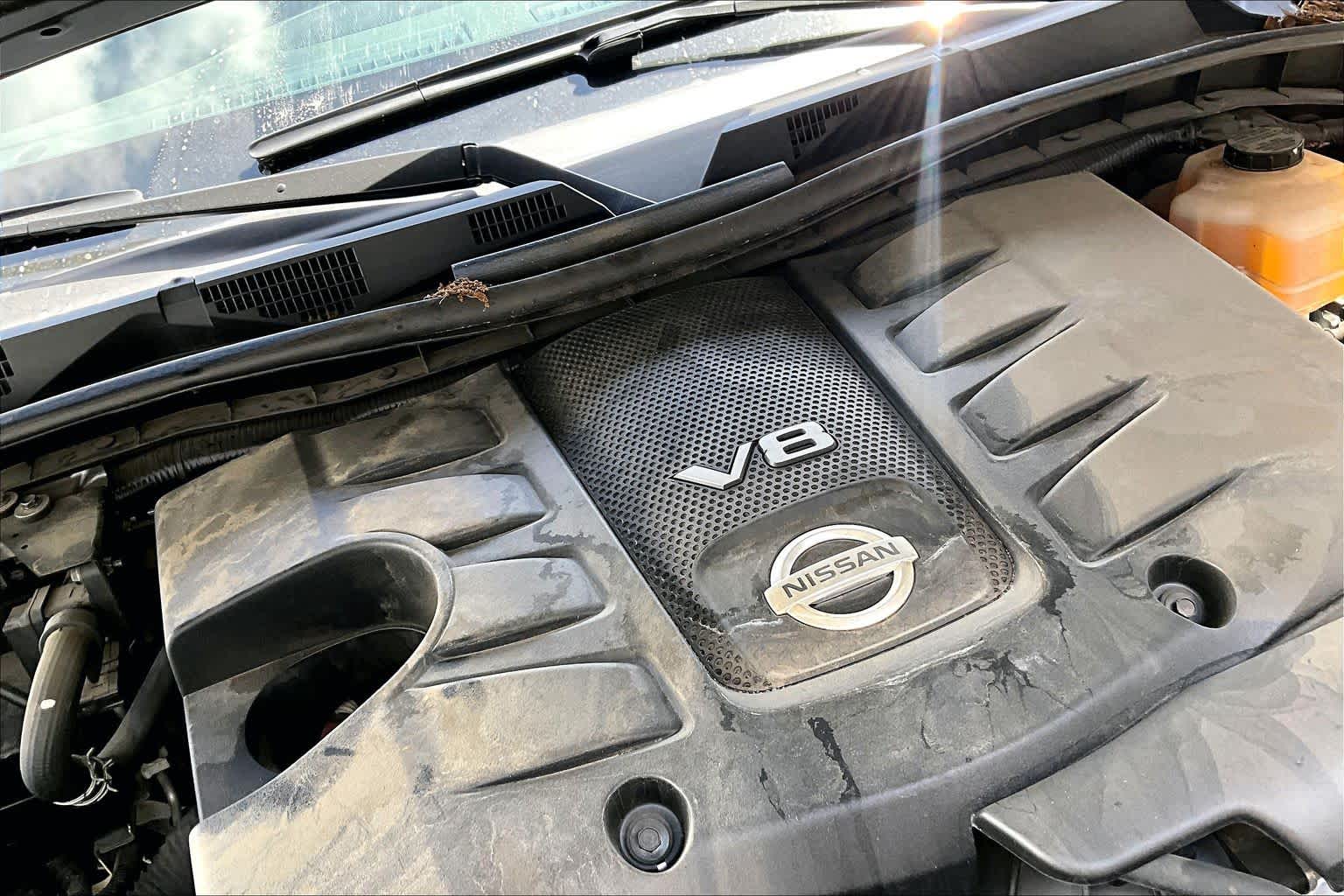 2022 Nissan Armada SV Gun Metallic at Sterling McCall Nissan
