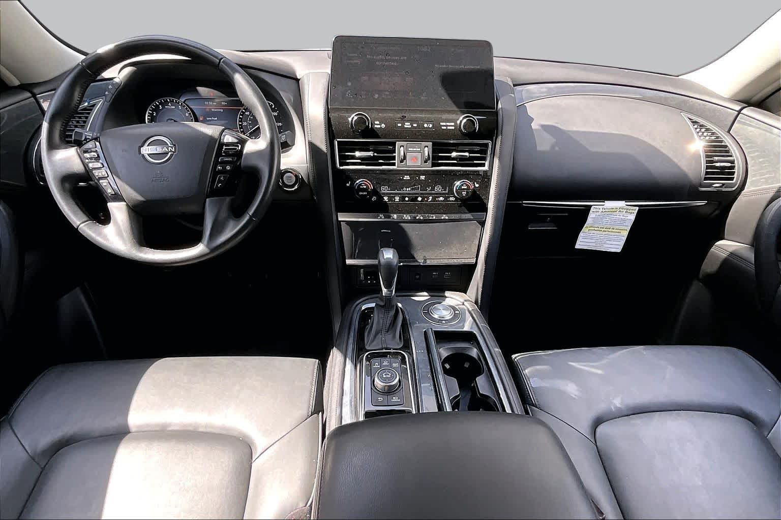 2022 Nissan Armada SV Gun Metallic at Sterling McCall Nissan
