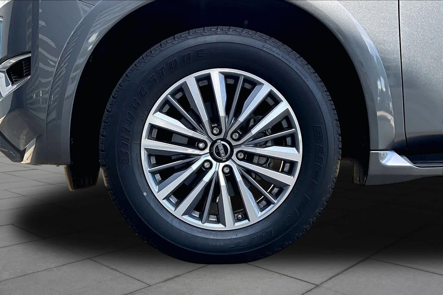 2022 Nissan Armada SV Gun Metallic at Sterling McCall Nissan