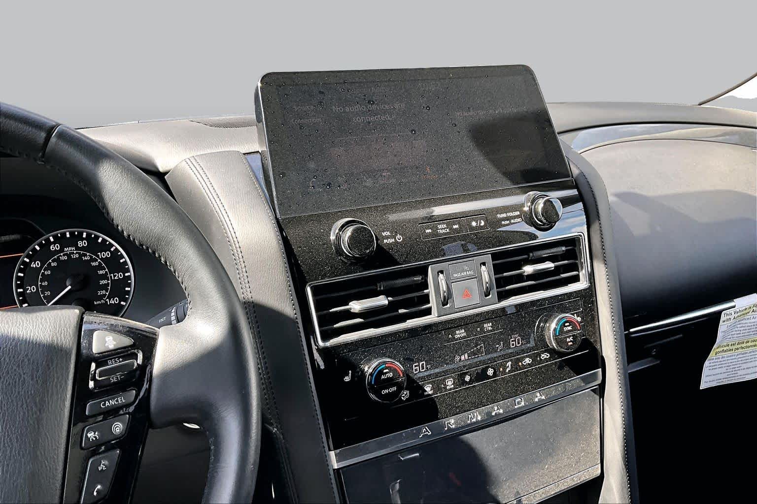 2022 Nissan Armada SV Gun Metallic at Sterling McCall Nissan