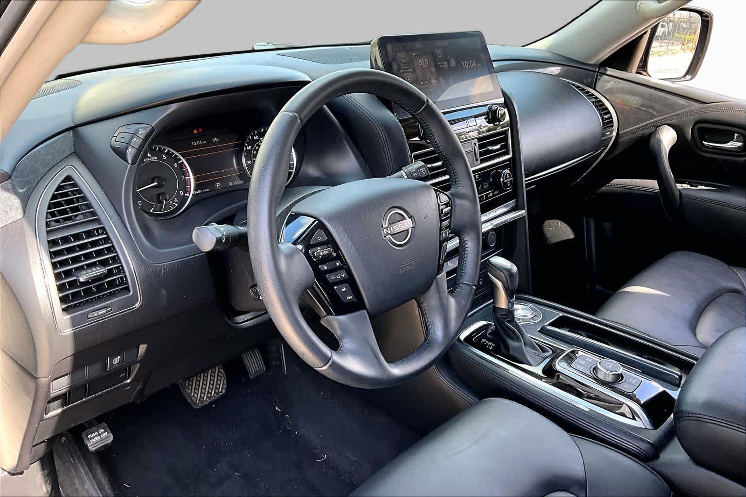 2023 Nissan Armada SV Super Black at AutoNation USA Katy