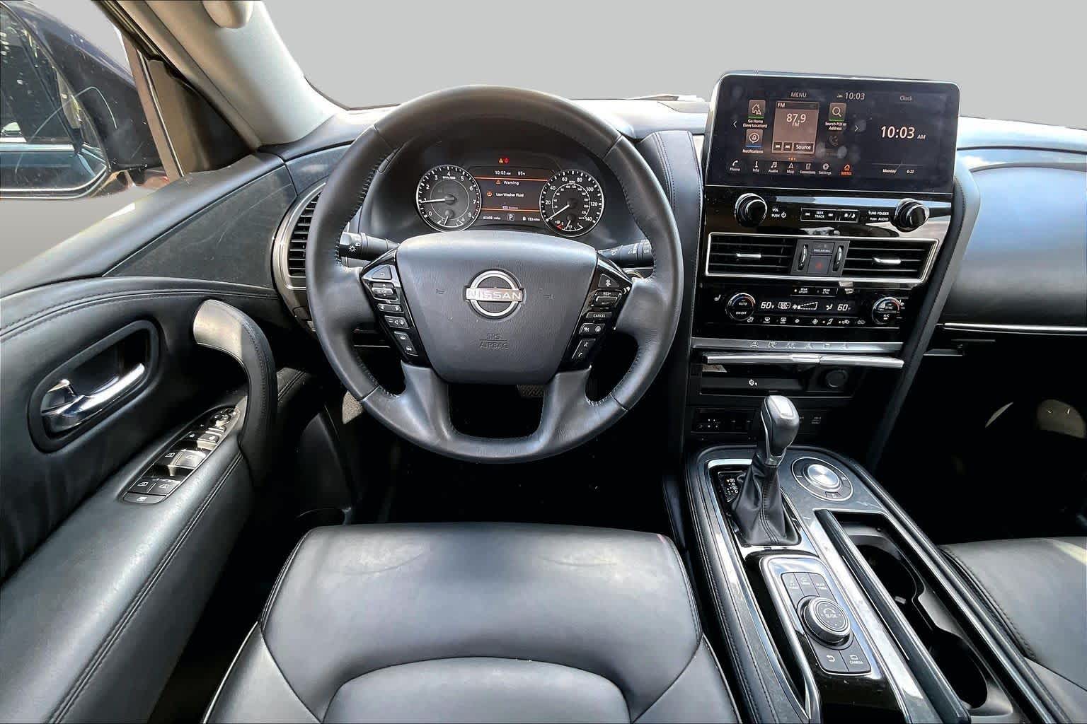 2023 Nissan Armada SV Super Black at AutoNation USA Katy