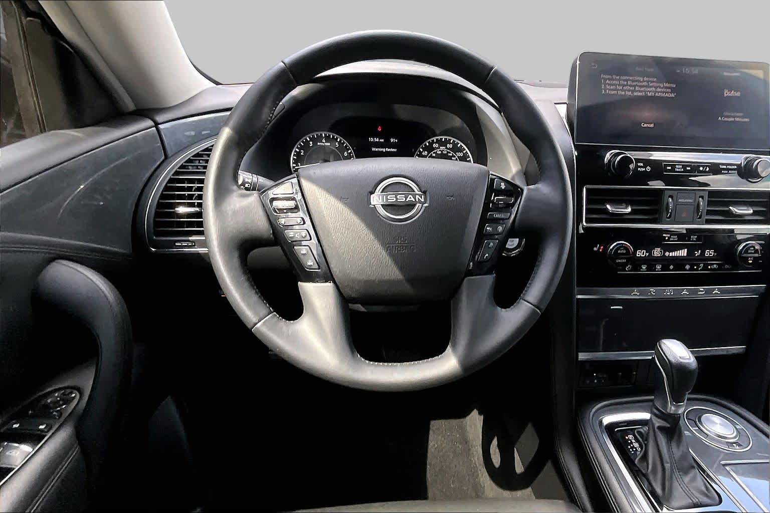 2023 Nissan Armada SV Super Black at Sterling McCall Nissan