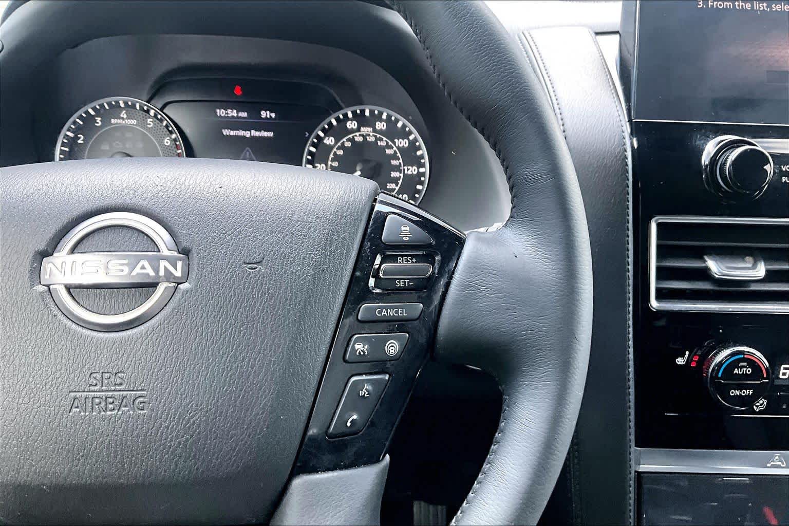 2023 Nissan Armada SV Super Black at Sterling McCall Nissan