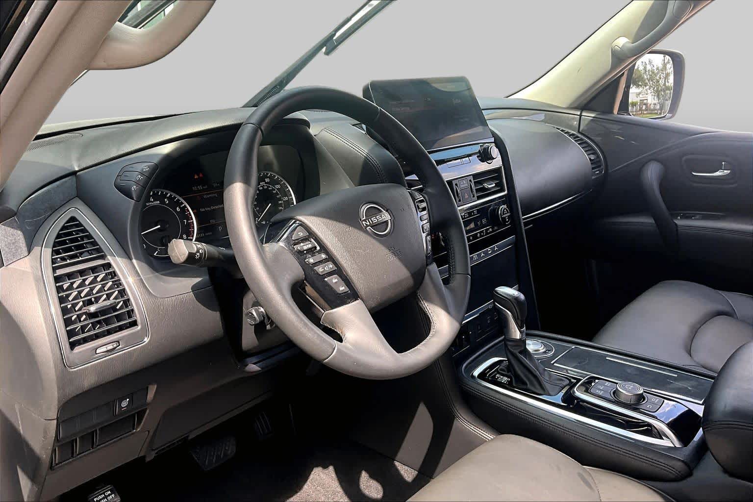 2023 Nissan Armada SV Super Black at Sterling McCall Nissan