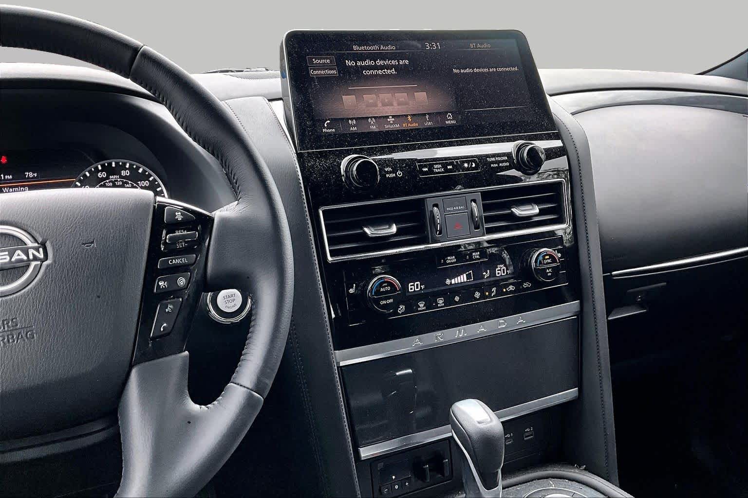 2023 Nissan Armada SL Super Black at AutoNation USA Katy