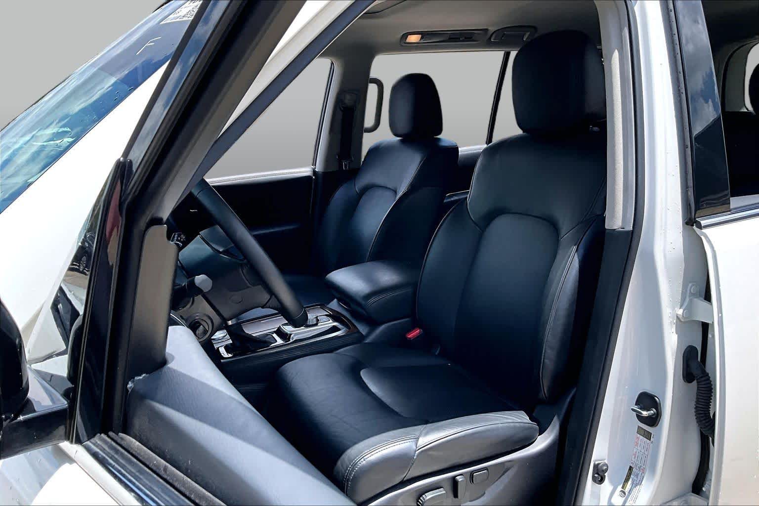 2024 Nissan Armada SL Aspen White Tricoat at Mercedes-Benz of Houston North