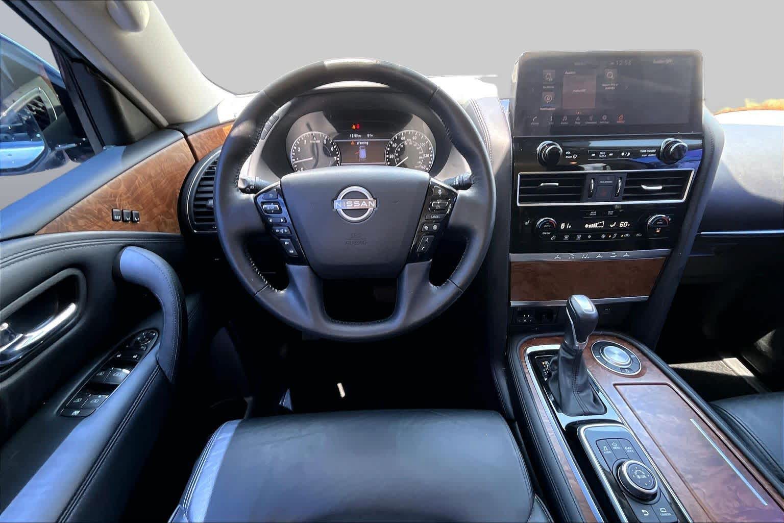 2024 Nissan Armada SL Aspen White Tricoat at Mercedes-Benz of Houston North