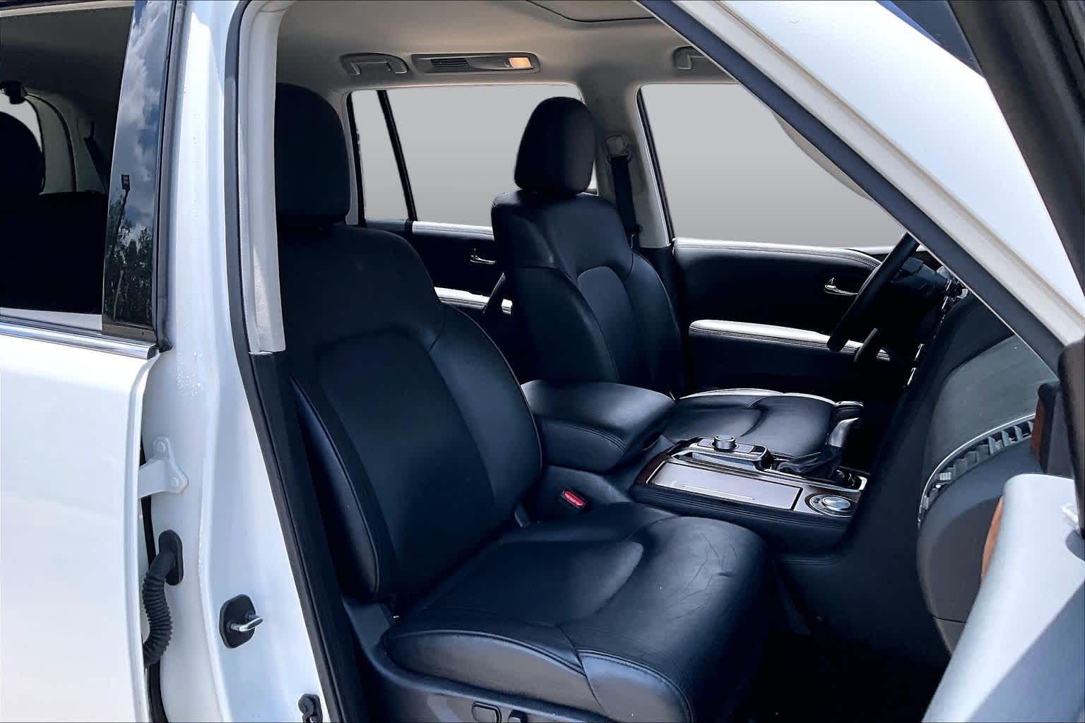 2024 Nissan Armada SL Aspen White Tricoat at Mercedes-Benz of Houston North