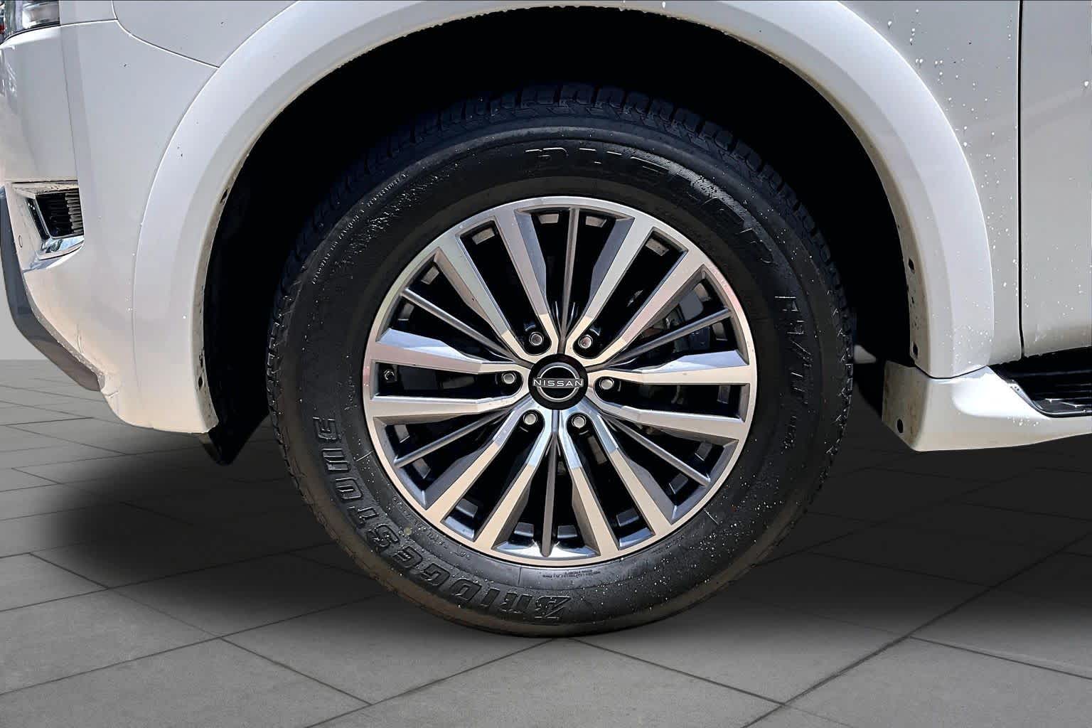 2024 Nissan Armada SL Aspen White Tricoat at Mercedes-Benz of Houston North