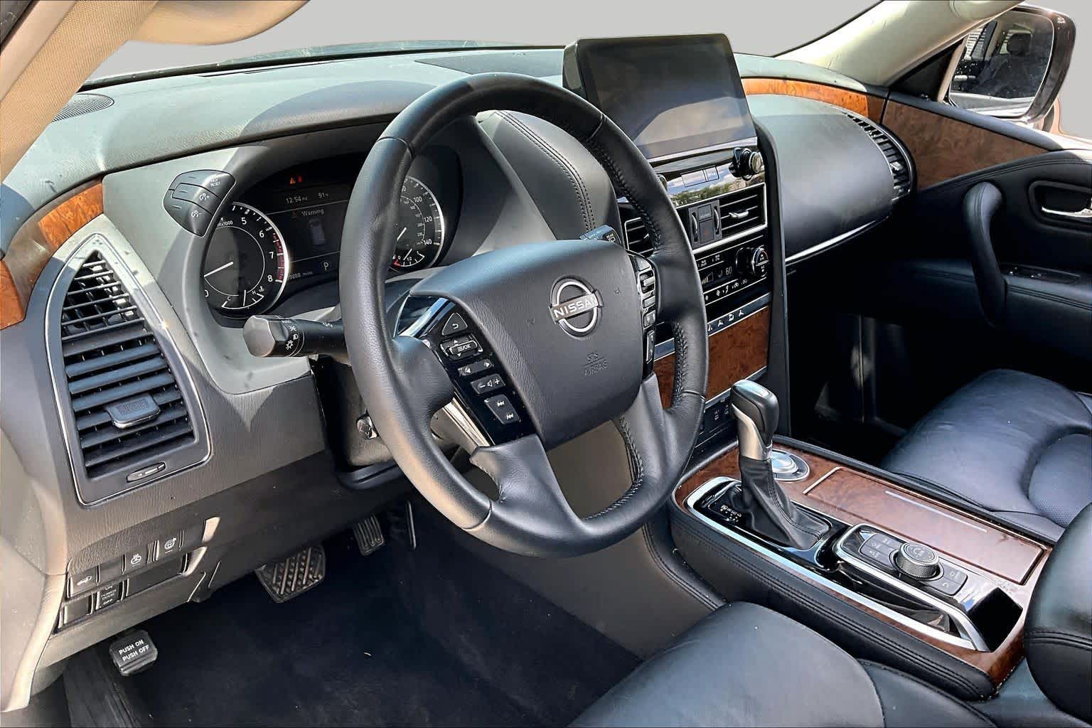 2024 Nissan Armada SL Aspen White Tricoat at Mercedes-Benz of Houston North