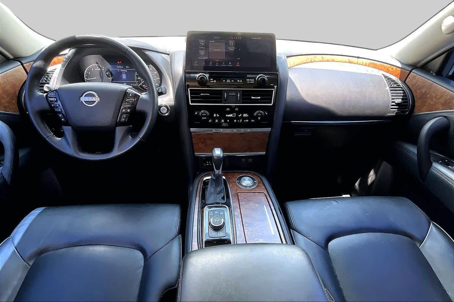 2024 Nissan Armada SL Aspen White Tricoat at Mercedes-Benz of Houston North