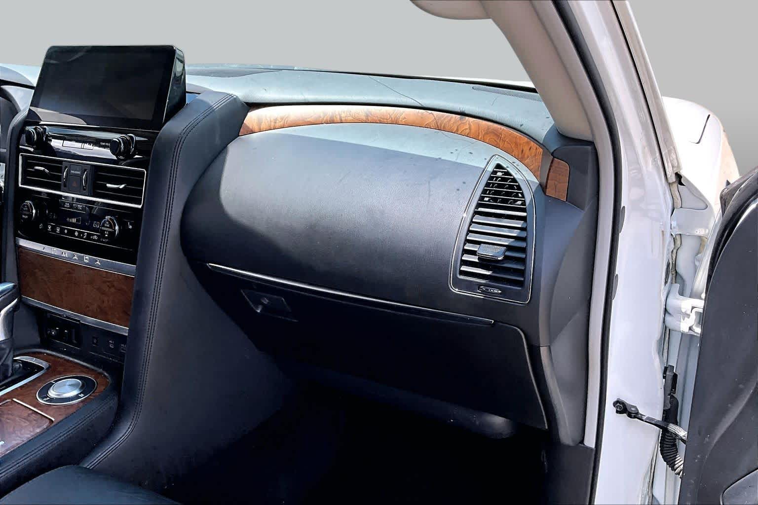 2024 Nissan Armada SL Aspen White Tricoat at Mercedes-Benz of Houston North