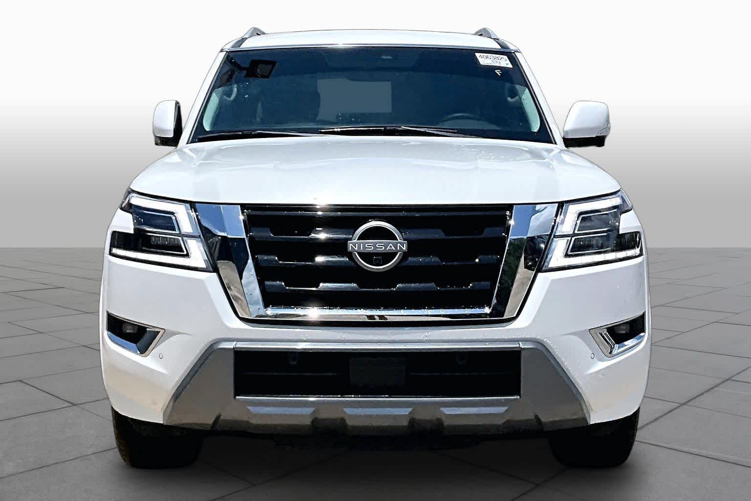 2024 Nissan Armada SL Aspen White Tricoat at Mercedes-Benz of Houston North