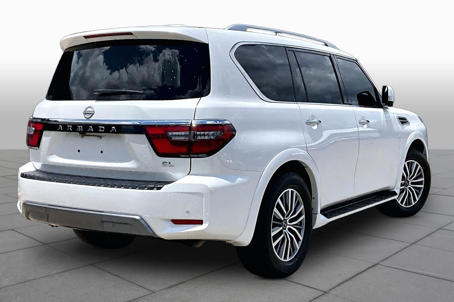2024 Nissan Armada SL Aspen White Tricoat at Mercedes-Benz of Houston North