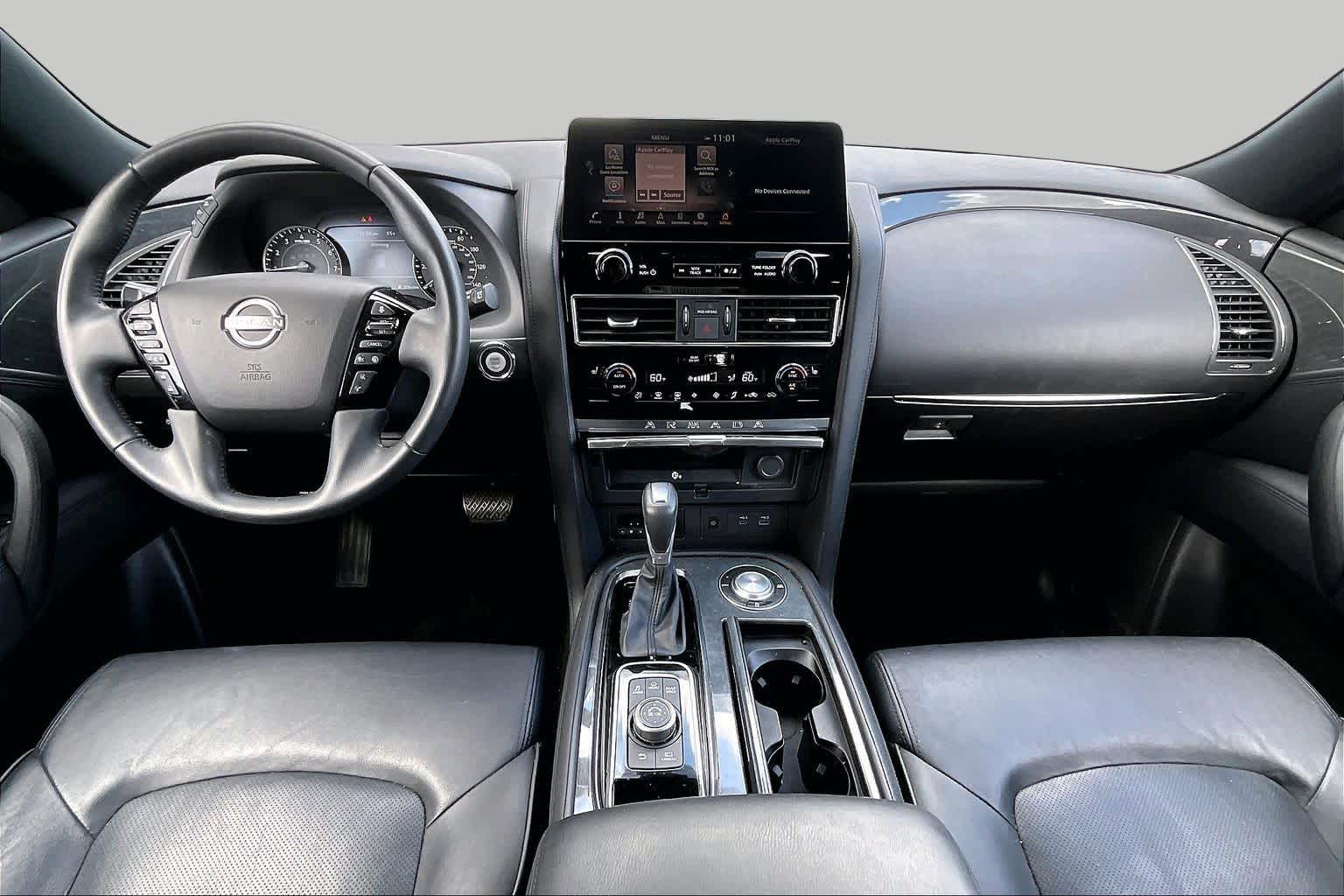 2024 Nissan Armada SL Super Black at Mercedes-Benz of Houston North