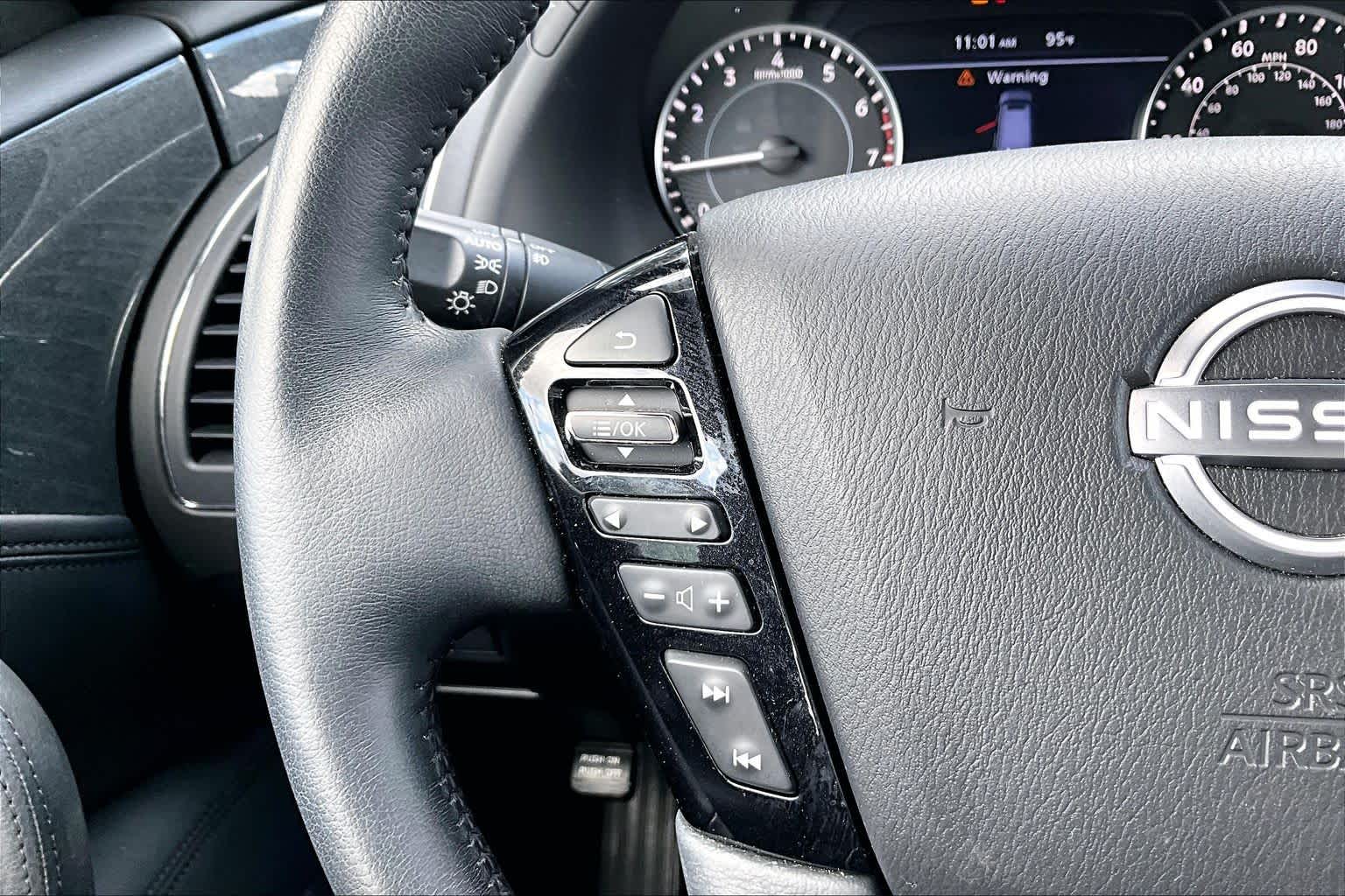 2024 Nissan Armada SL Super Black at Mercedes-Benz of Houston North